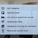 Cosy 2 Ch Avec Toit Terrasse & Parking - Lumineux Et Calme Appartement Les Sables-dʼOlonne