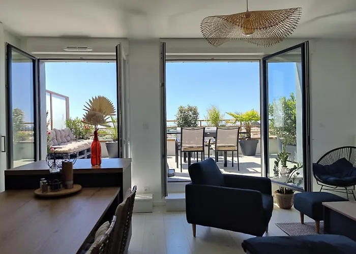 Cosy 2 Ch Avec Toit Terrasse & Parking - Lumineux Et Calme * Les Sables-dʼOlonne