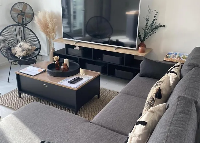 Cosy 2 Ch Avec Toit Terrasse & Parking - Lumineux Et Calme Les Sables-dʼOlonne